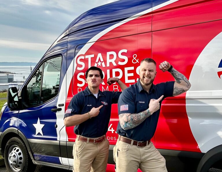Stars and Stripes Plumbing team