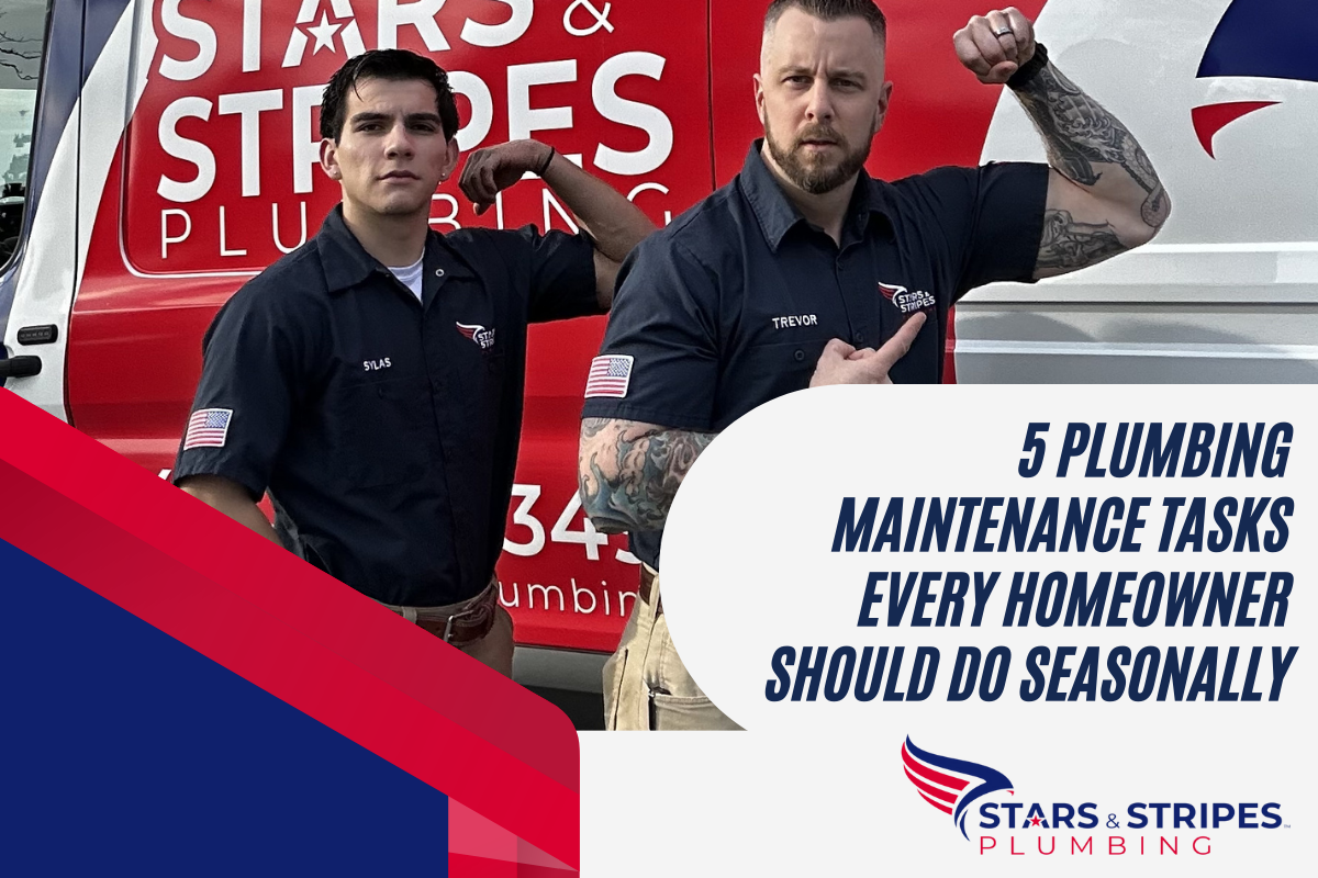 5 Plumbing Maintenance Tasks Every Homeowner Should Do Seasonally