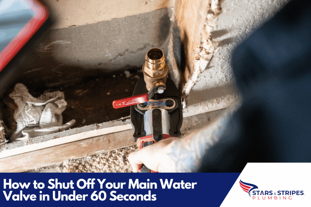 How to Shut Off Your Main Water Valve in Under 60 Seconds