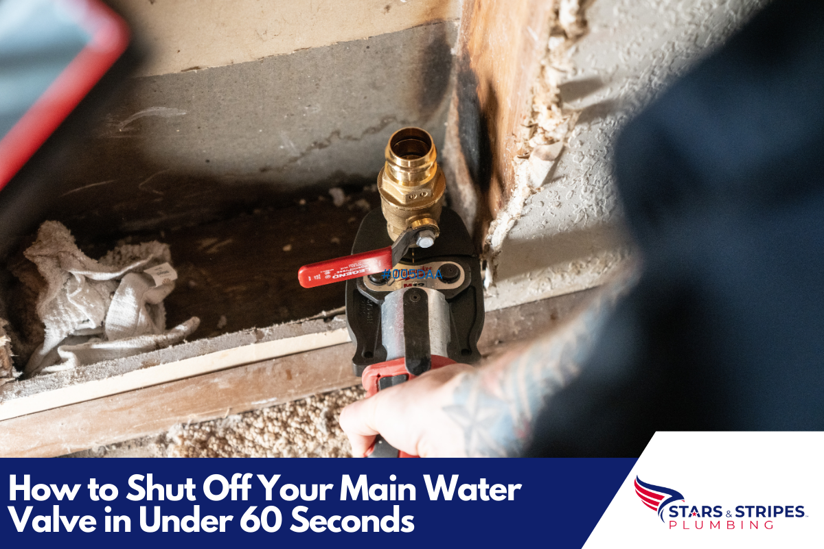 How to Shut Off Your Main Water Valve in Under 60 Seconds
