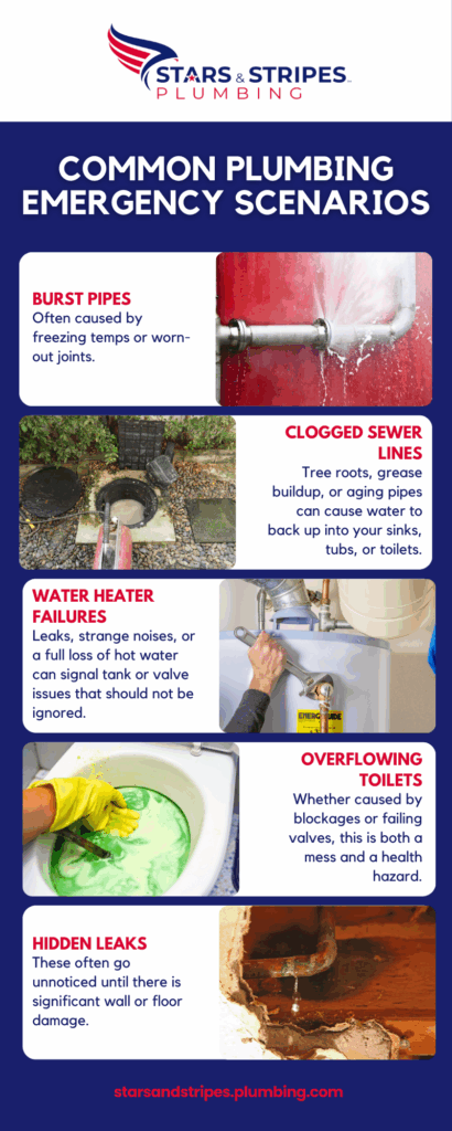 Common Plumbing Emergency Scenarios